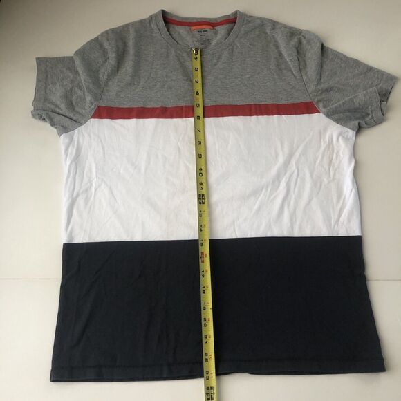 Jack Spade Block Stripes Tee Medium - Picture 9 of 10